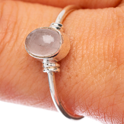 Rainbow Moonstone Dainty Ring Size 9.25 (925 Sterling Silver) R145238