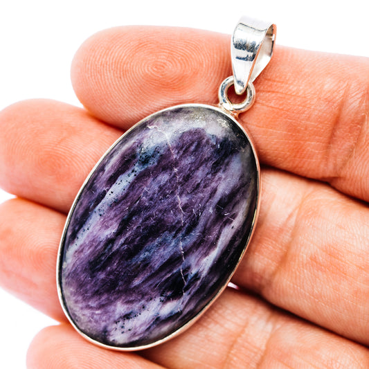 Large Premium Kammererite Pendant 2 1/8" (.925 Sterling Silver)