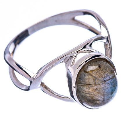 Labradorite Ring Size 8.75 (925 Sterling Silver) R146286