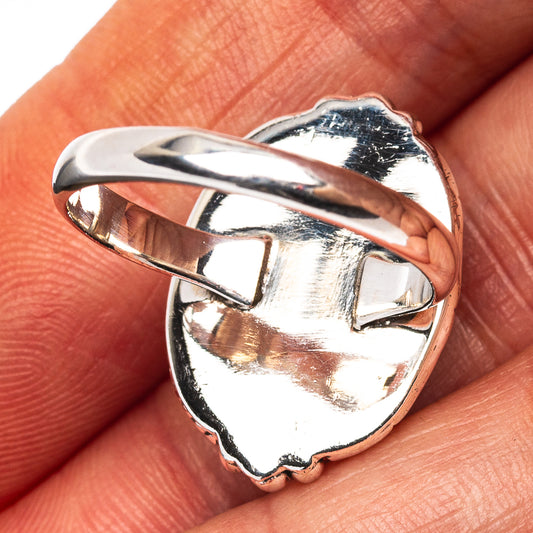 Pink Triplet Opal Ring Size 8.75 (.925 Sterling Silver)