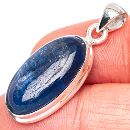 Kyanite Pendant 1 3/8" (925 Sterling Silver) P41384