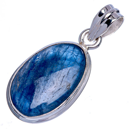 Kyanite Pendant 1 3/8" (925 Sterling Silver) P40460