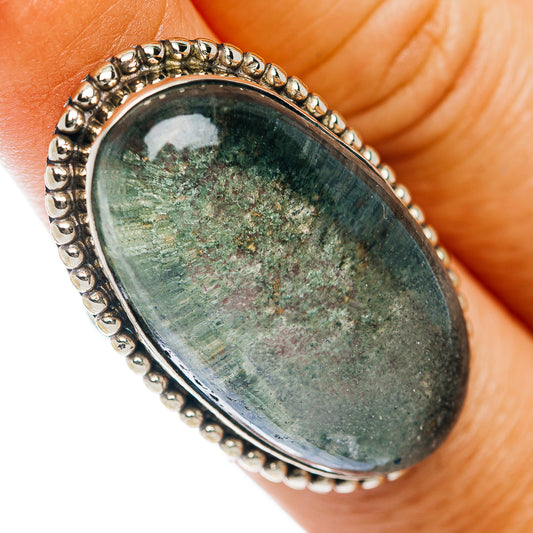 Lodolite Ring Size 7 (German Silver)