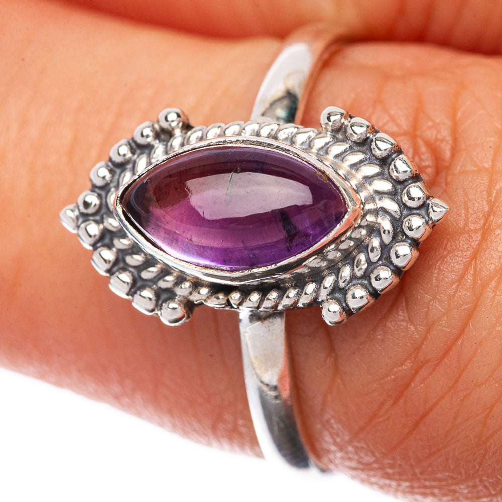 Amethyst Dainty Ring Size 7.5 (925 Sterling Silver) R145227