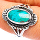 Rare Arizona Turquoise Ring Size 7.75 (925 Sterling Silver) R4531