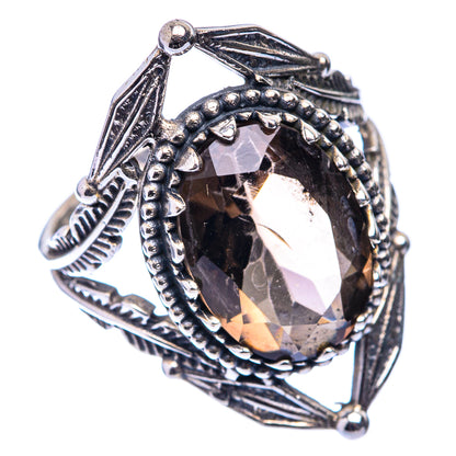Smoky Quartz Ring Size 6.75 (925 Sterling Silver) R141284