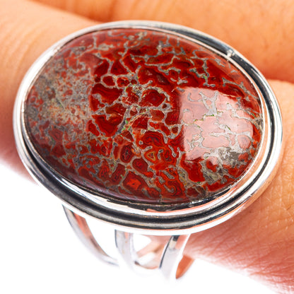 Large Dinosaur Bone Ring Size 11.5 (925 Sterling Silver) R144200