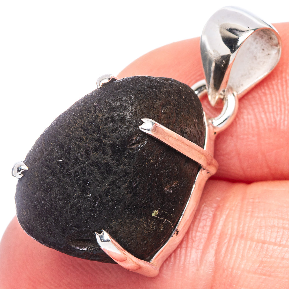 Raw Cintamani Pendant 1 1/8" (925 Sterling Silver) P41504