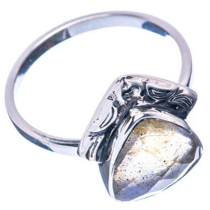 Premium Labradorite 925 Sterling Silver Ring Size 8 (925 Sterling Silver) R2674