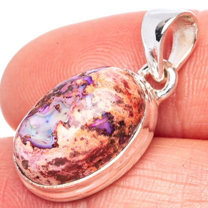 Mexican Fire Opal Pendant 1 1/8" (925 Sterling Silver) P41805
