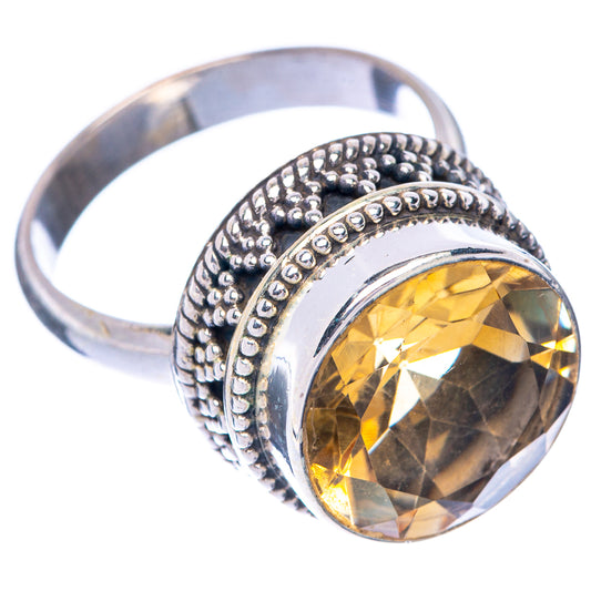 Citrine Ring Size 6.75 (925 Sterling Silver) R144864