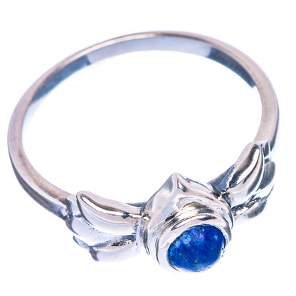 Lapis Lazuli Ring Size 7.75 (925 Sterling Silver) R1105
