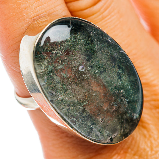Lodolite Ring Size 8.75 (German Silver)