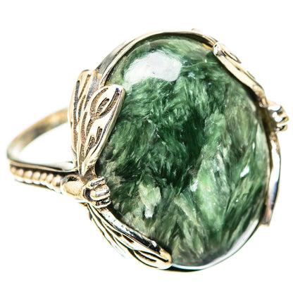 Seraphinite 925 Sterling Silver Ring Size 9.75 (925 Sterling Silver) RING139335