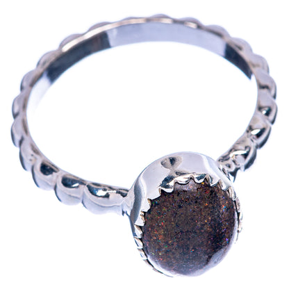 Rare Andamooka Opal Ring Size 8.25 (925 Sterling Silver) R145547