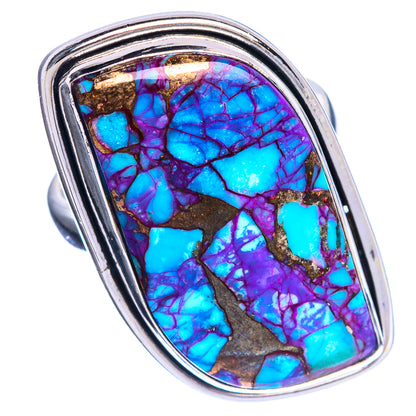Large Spiny Oyster Turquoise Ring Size 6 (925 Sterling Silver) R144364