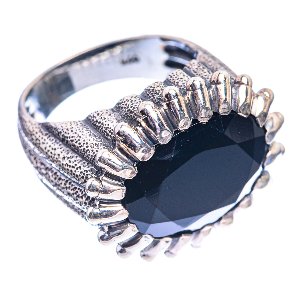 Black Onyx Ring Size 6.75 (925 Sterling Silver) R142293