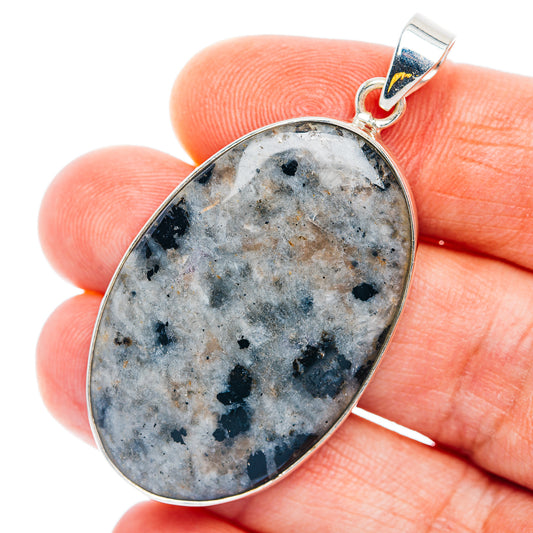 Premium Yooperlite Pendant 2" (.925 Sterling Silver)