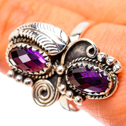 Amethyst Ring Size 9 (925 Sterling Silver) RING139243