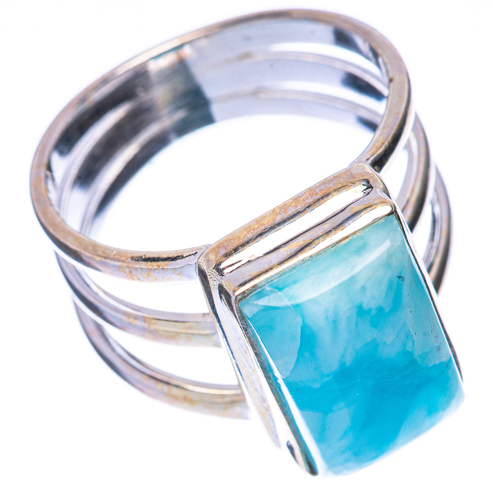 Larimar Ring Size 5.75 (925 Sterling Silver) R1687