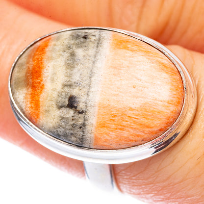 Celestobarite Ring Size 7.5 (925 Sterling Silver) R1601