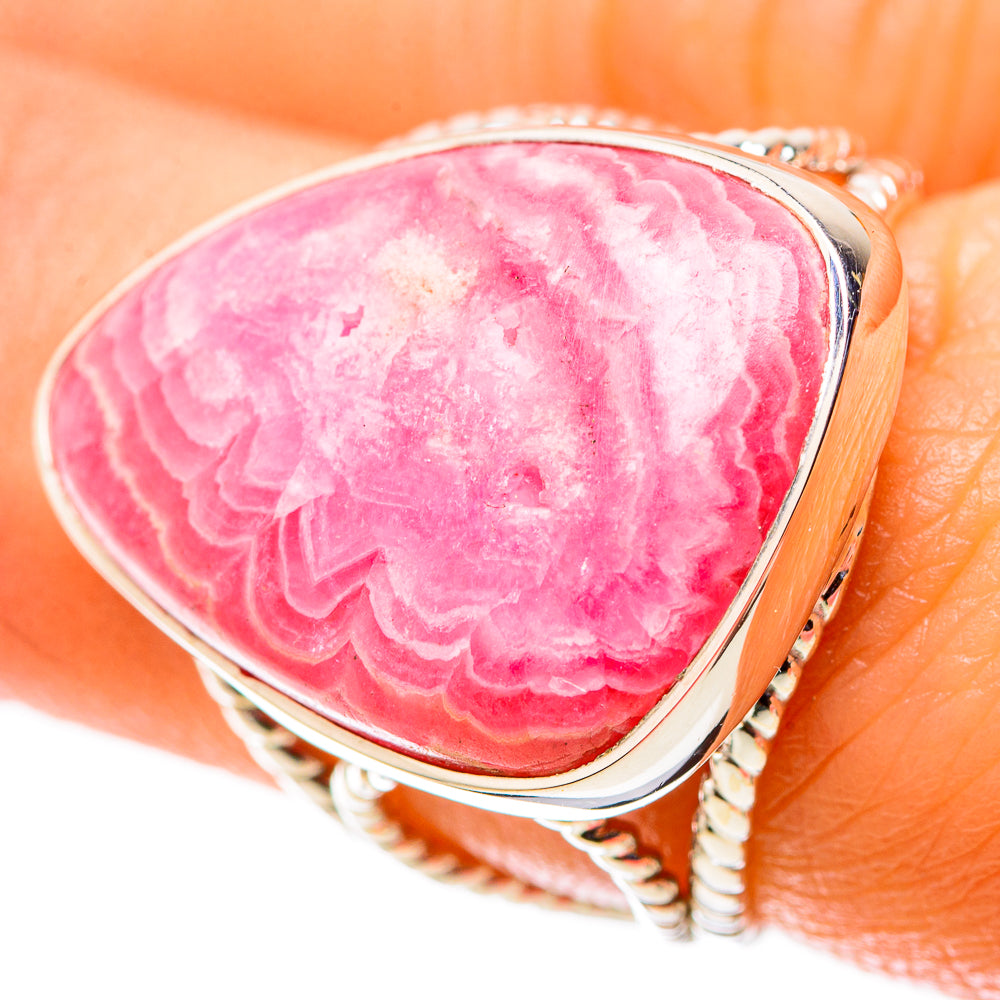 Premium Rhodochrosite Ring Size 6.25 (925 Sterling Silver) RING138074
