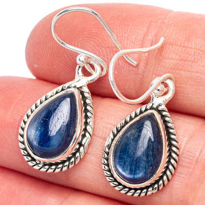 Kyanite Earrings 1 1/4" (925 Sterling Silver) E433340