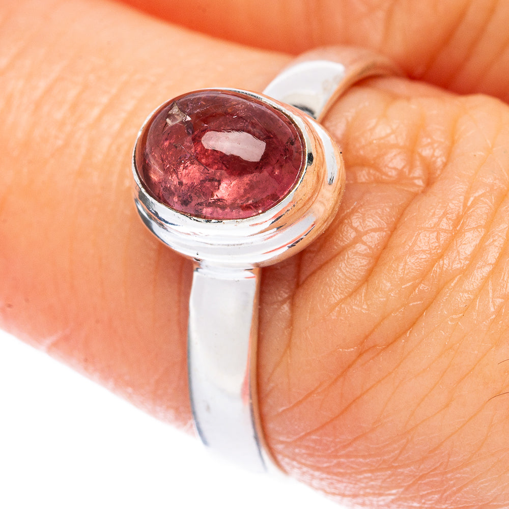 Value Pink Tourmaline Ring Size 7 (925 Sterling Silver) R3265
