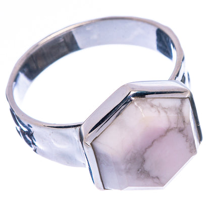 Premium Howlite Ring Size 8.5 (925 Sterling Silver) R1825