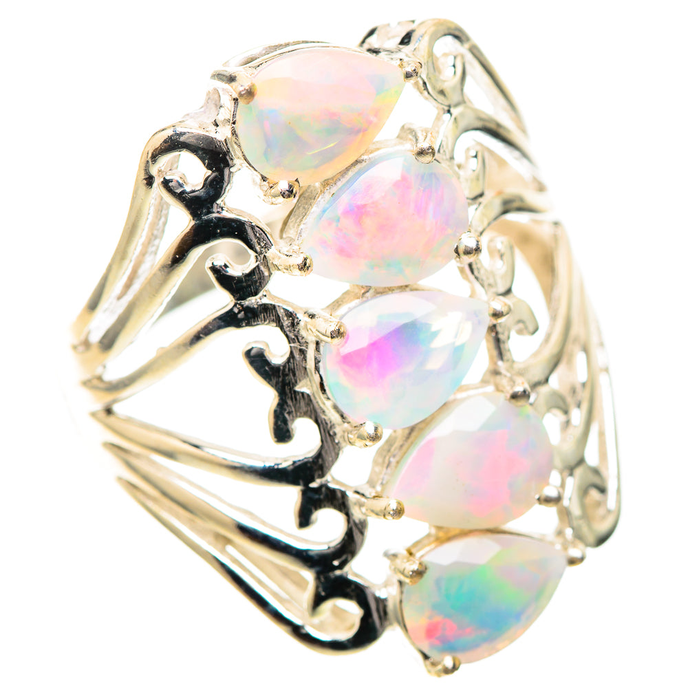 Ethiopian Opal Ring Size 7.5 (925 Sterling Silver) RING139839