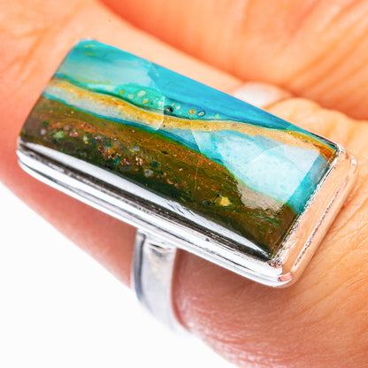 Peruvian Opal Ring Size 6.75 (925 Sterling Silver) R141942