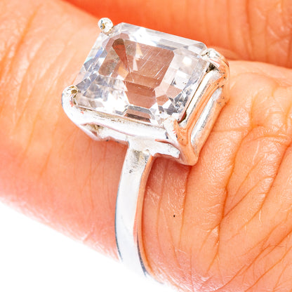White Topaz Ring Size 5.75 (925 Sterling Silver) R147046