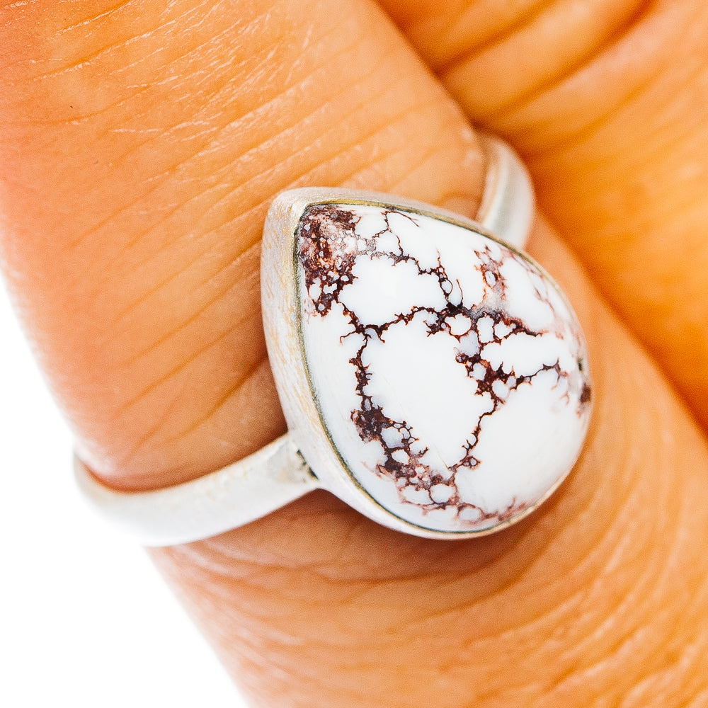 Wild Horse Jasper Ring Size 8 (.925 Sterling Silver)