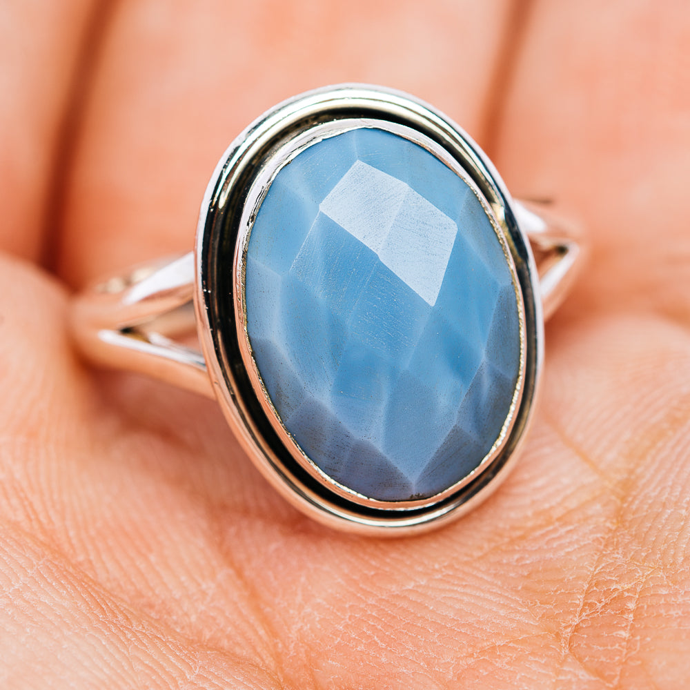 Owyhee Opal Ring Size 7.25 (.925 Sterling Silver)