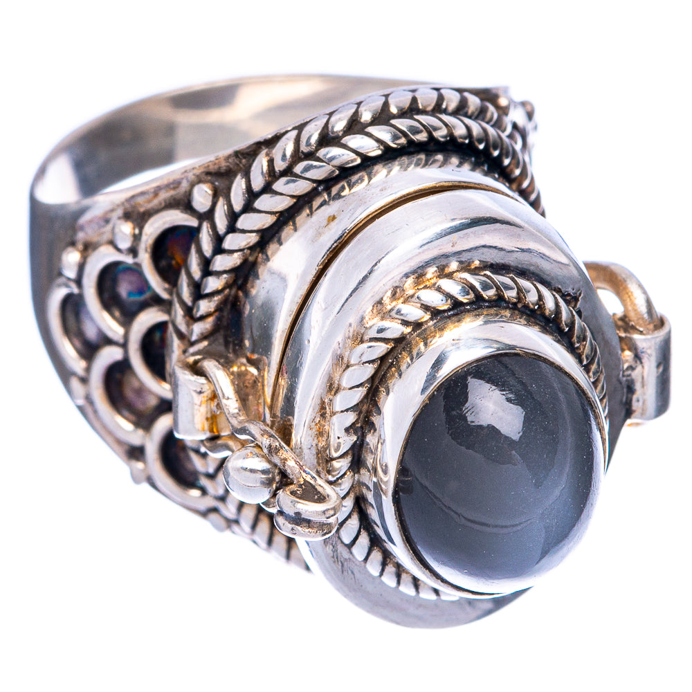 Poison Natural Moonstone Ring Size 5.75 (925 Sterling Silver) R145345