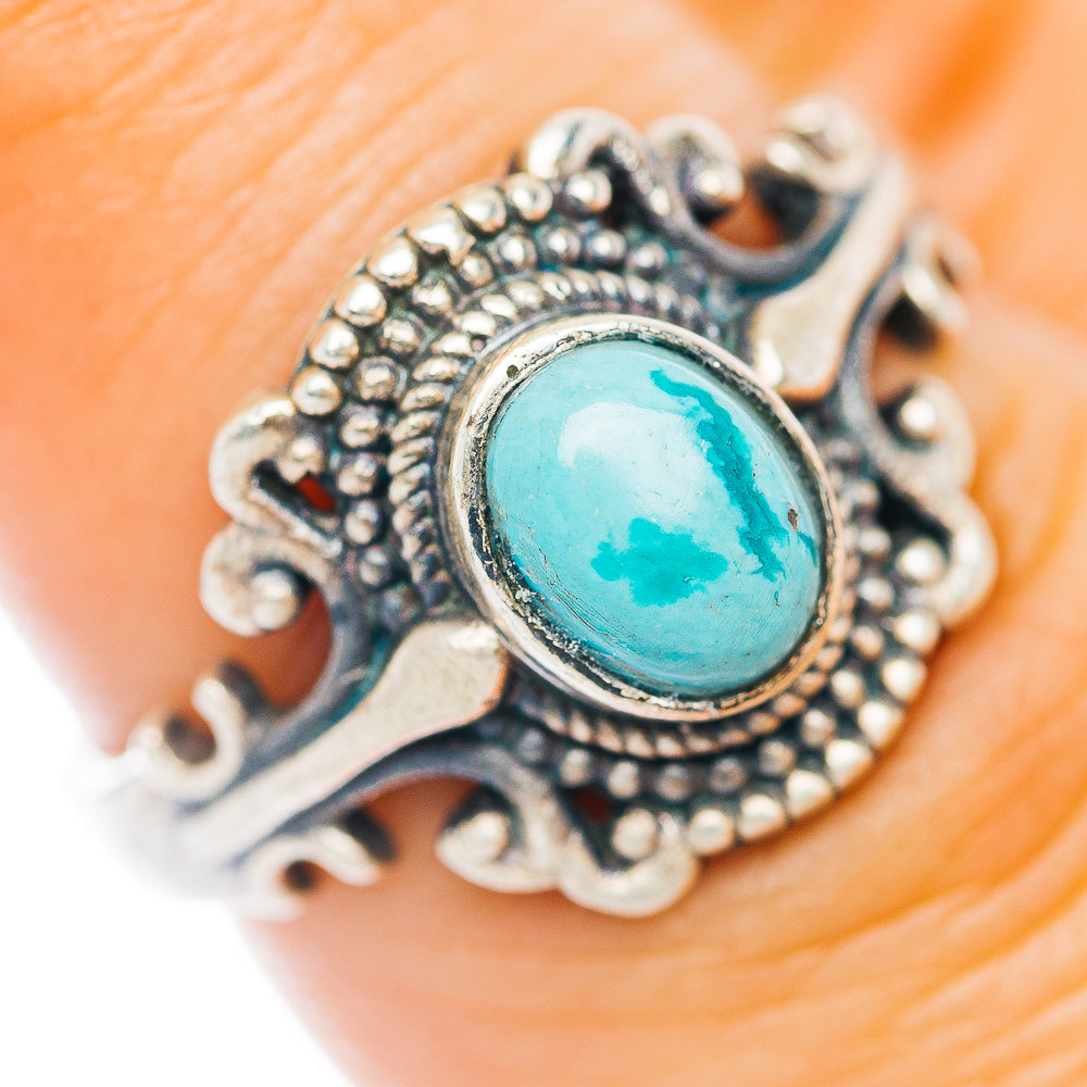 Mojave Turquoise Ring Size 7 (.925 Sterling Silver)