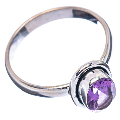 Amethyst Ring Size 8 (.925 Sterling Silver)