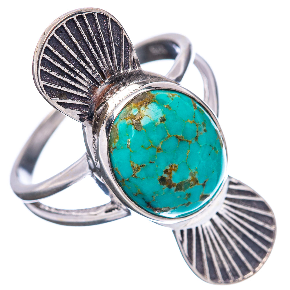 Mojave Turquoise Ring Size 8 (.925 Sterling Silver)