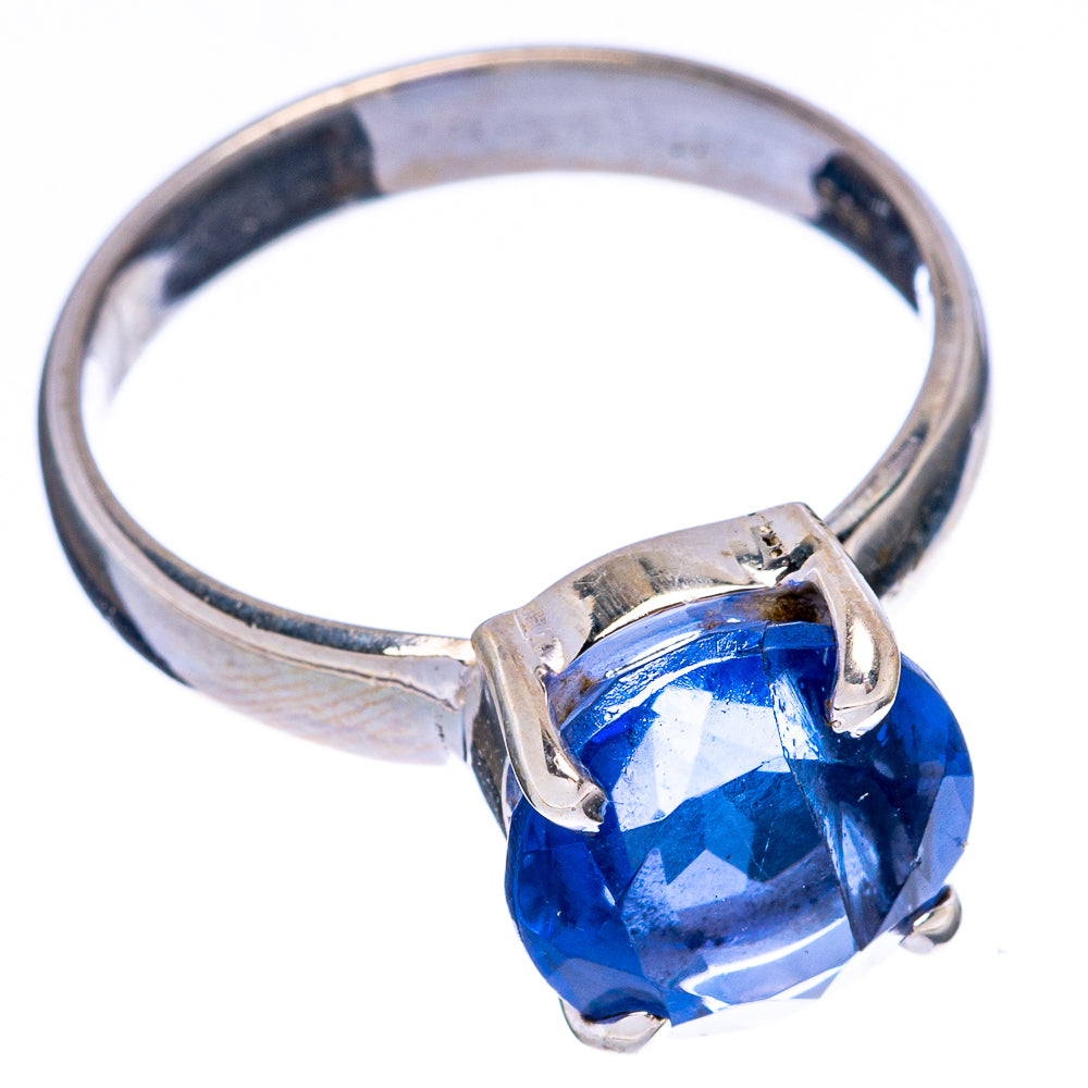 Rare Blue Apatite Ring Size 7.75 (925 Sterling Silver) R146608