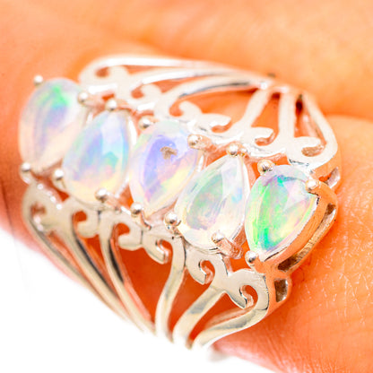 Ethiopian Opal 925 Sterling Silver Ring Size 8.5 (925 Sterling Silver) RING139385