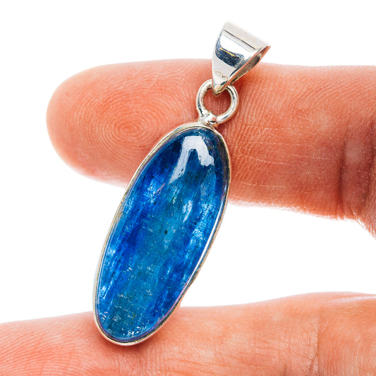 Kyanite Pendant 1 5/8" (.925 Sterling Silver)