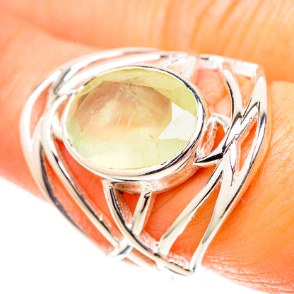 Prehnite Ring Size 7 (925 Sterling Silver) RING137803