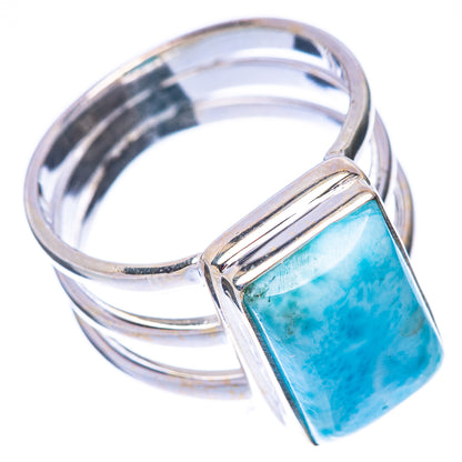 Larimar Ring Size 5.75 (925 Sterling Silver) R1700