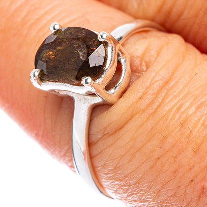 Rare Andalusite Ring Size 8 (925 Sterling Silver) R146668