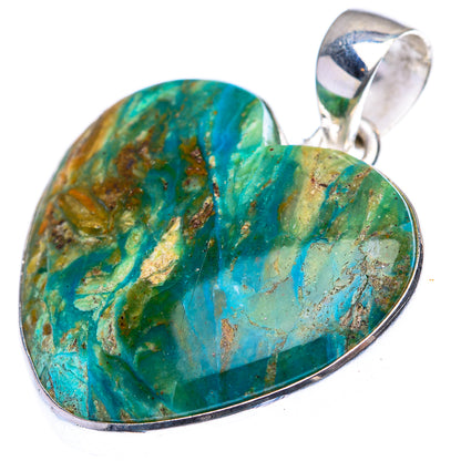Peruvian Opal Pendant 1 3/8" (925 Sterling Silver) PD38477