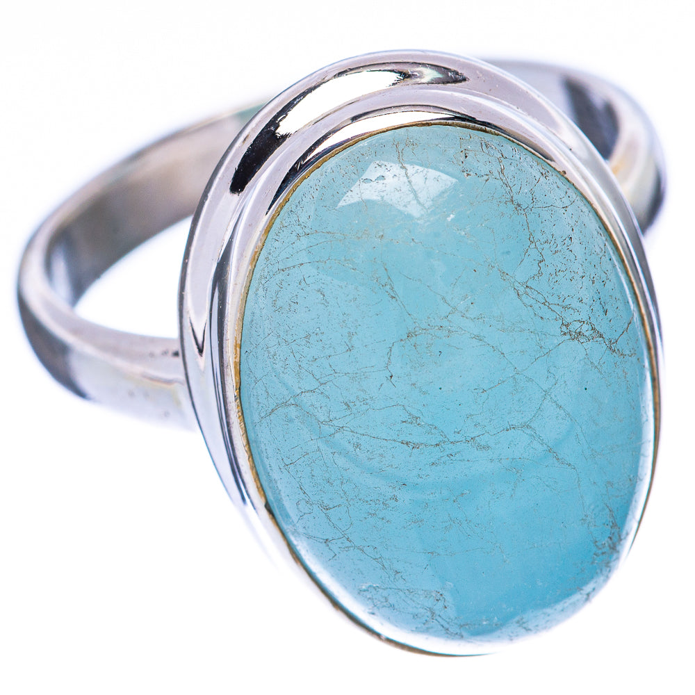 Aquamarine Ring Size 8.75 (925 Sterling Silver) R2182