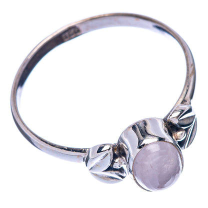 Rose Quartz Dainty Ring Size 7.75 (925 Sterling Silver) R145745