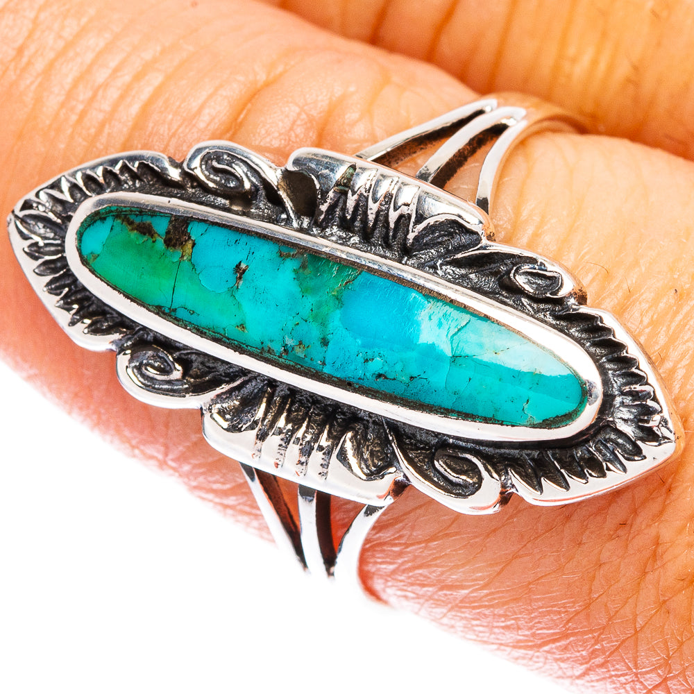 Arizona Turquoise Ring Size 8.5 (925 Sterling Silver) R146900