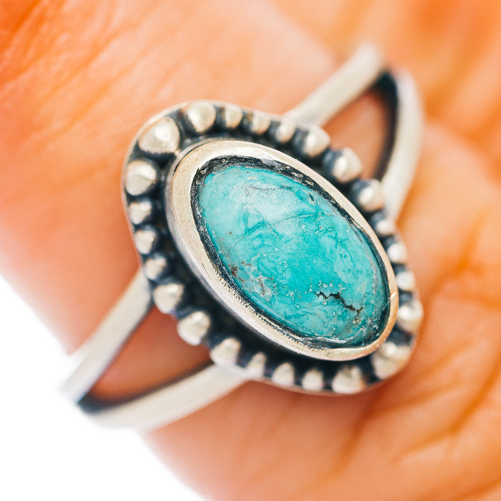 Mojave Turquoise Ring Size 5.75 (.925 Sterling Silver)