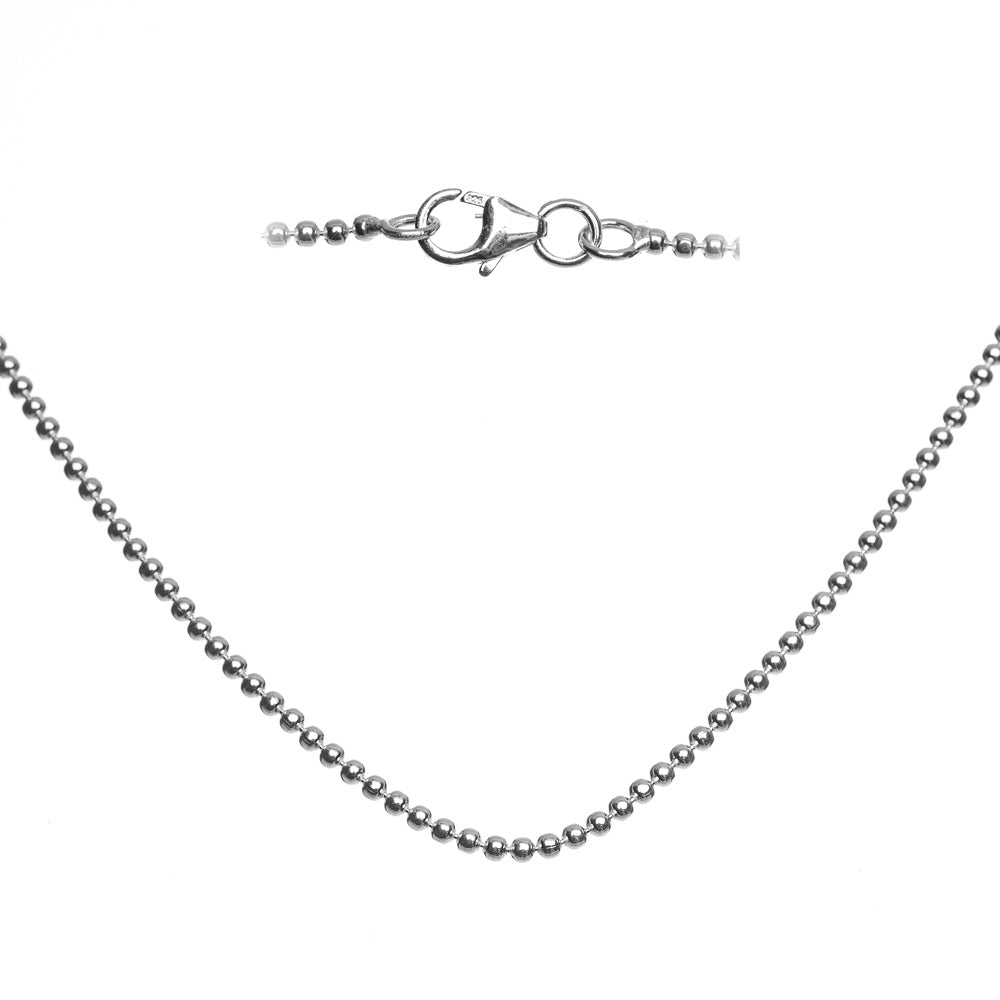 Ball Chain 18 " (925 Sterling Silver) C2599